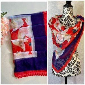 NWT Joe Fresh Large Guazy Scarf